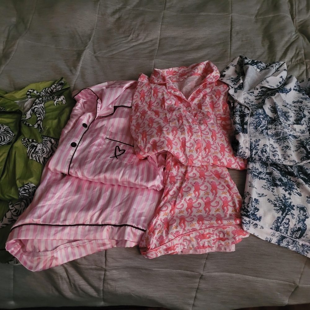 SHEIN Multicolor Pajama Set Collection